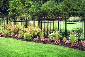 St James, Long Island fence company designs and installs beautiful estate aluminum fences and gates to enhance your property.